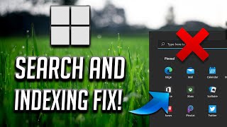 How to Fix Windows 11 Search and Indexing Problems [upl. by Idihc]