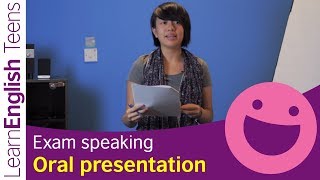 Exam speaking Give a presentation [upl. by Eniowtna956]