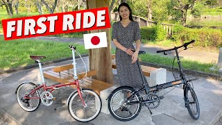 Folding Bike First Ride Review  DAHON HIT Vs DAHON Boardwalk D7 [upl. by Naivat697]