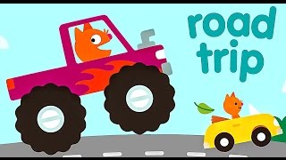 Sago Mini Road Trip  Monster Truck  Саго Мини В ПутьДорогу  Childrens cartoon game [upl. by Marquita266]