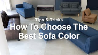 How To Choose The Best Sofa Color  MF Home TV [upl. by Aket66]