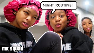 MACEI amp BADKIDPARIS DO THEIR NIGHT ROUTINE GET READY WITH ME [upl. by Salema755]