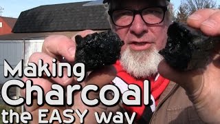 Making Charcoal EASY WAY [upl. by Nestor]