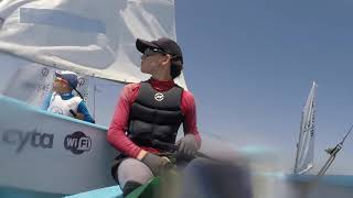 Opti Pre Worlds Start  On board with Fletcher [upl. by Gillie]