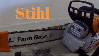 Stihl MS290 Farm Boss Engine Replacement MS390 Engine [upl. by Allerie761]