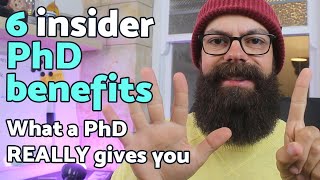 6 PhD benefits  What a PhD really gets you [upl. by Regni]