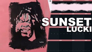 How Sunset by LUCKI was made in 2 minutes [upl. by Dekow979]