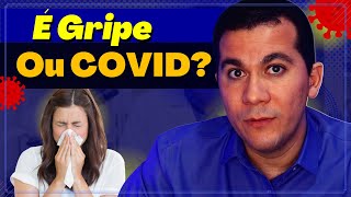 É COVID ÔMICRON OU GRIPE H3N2 │ COMO SABER [upl. by Anovad]