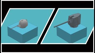 Warship Craft  Which Gun Is Better 76mm VS 127mm [upl. by Ruyam]