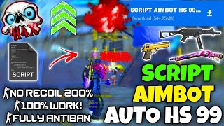 Free Fire Auto Headshot Config File🎯🌠 Macro Aimbot  No Recoil Regedit ‼️ Antiban VIP Script 👽 [upl. by Tjon]