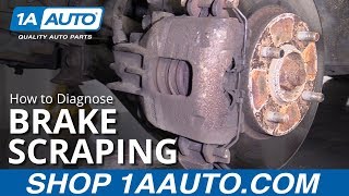 How to Diagnose Brake Noises  Vibrating amp Grinding Brakes [upl. by Gruchot]