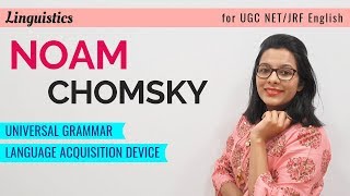 Noam Chomskys Language Theory Best explanation you will ever hear UGC NET English [upl. by Kihtrak]