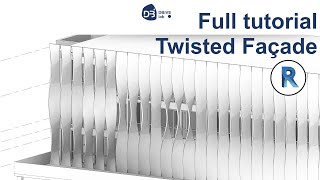 Full tutorial Autodesk Revit Tutorial Creating twisted façade family in Revit [upl. by Elodea]