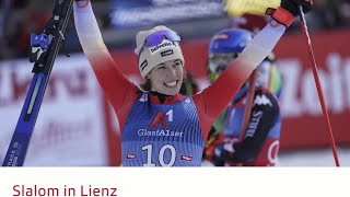 Ski Alpin Womens Slalom LienzAUT 2run Highlights 2023 [upl. by Eerahs682]