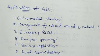 Applications Of GIS  Applications Of Geographic Information System [upl. by Gurango]