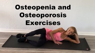 Osteopenia and Osteoporosis Exercises [upl. by Rodnas]