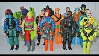 GI Joe VLOG 8 Ten AWESOME GI Joes From the 90s [upl. by Ycnalc]