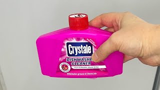 Crystale dishwasher cleaner cleaning clean [upl. by Iives775]