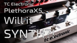 TC Electronic Plethora X5  Will it SYNTH  shorts [upl. by Lemcke]