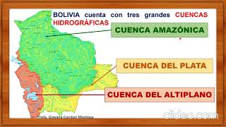 CUENCAS HIDROGRAFICAS DE BOLIVIA [upl. by Notgnirrab]