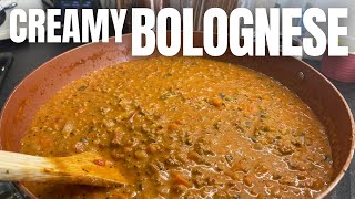 CREAMY BOLOGNESE FROM A PINCH OF NOM RECIPE [upl. by Miof Mela216]