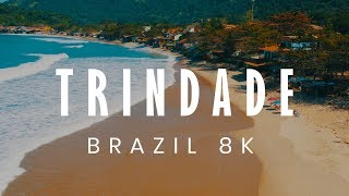 Trindade Paraty Secret Beaches near Rio de Janeiro Flying Over Brazil drone footage [upl. by Malinowski]