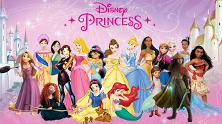 All 15 Disney Princess Songs Include Raya  19372021 Play On The DISNEY Music [upl. by Oiramad]