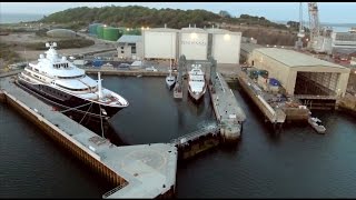 Pendennis A masterclass in moving yachts [upl. by Yehs]