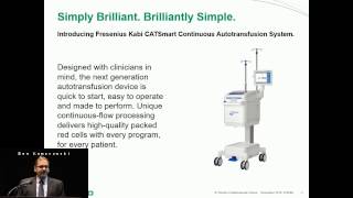 The FreseniusKabi CATSmart Autotransfusion System [upl. by Yllatan]