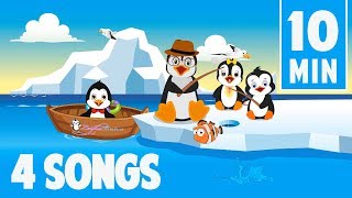 Once I caught a fish alive nursery rhyme song collection for kids  Leigha Marina [upl. by Klatt733]