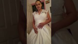 JJsHouse Wedding Dress Review [upl. by Eipper]