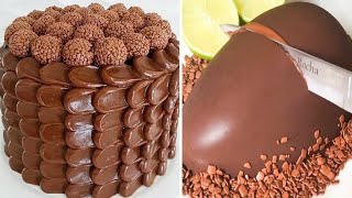 18 Quick And Easy Chocolate Cake Decorating Tutorials  How to Make Cake And Dessert MrCakesOfficial [upl. by Ytissac]