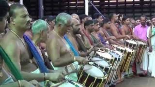 Panchari Melam  Very Detailed 1am Kaalam  Cheriya Vilakku 2015 [upl. by Irahc]