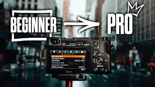 Sony a6000 SETTINGS for street PHOTOGRAPHY  For BEGINNERS [upl. by Ahsitruc]