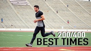 How to Calculate Your Best 200m and 400m Times [upl. by Mendel]