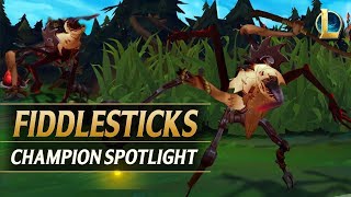 FIDDLESTICKS REWORK CHAMPION SPOTLIGHT  League of Legends [upl. by Aicinet]