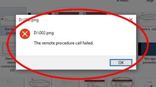 How to fix The remote procedure call failed in windows 10 [upl. by Neibaf]