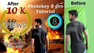 Photokey 8 Pro Tutorial  full editing  use of fx  use of layers  By Tech guru Sumit [upl. by Ayhdnas]