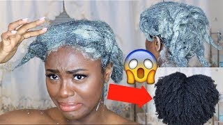 I NEVER EXPECTED THIS AZTEC CLAY MASK ON 4C NATURAL HAIR [upl. by Flam]