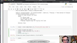 Creating flowcharts in python [upl. by Retla]