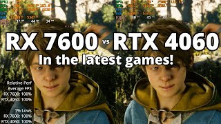 RX 7600 vs RTX 4060 The Ultimate Comparison [upl. by Etam456]