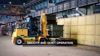 Kalmar electric forklift handling aluminium [upl. by Saito]