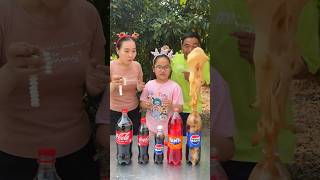 Pepsi Fanta Cocacola vs Mentos [upl. by Reiss]