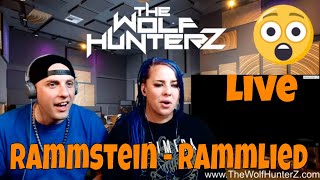 Rammstein  Rammlied Live from Madison Square Garden THE WOLF HUNTERZ Reactions [upl. by Anerbes]