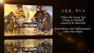 Mandate of Heaven Music amp Lyric  Total War Three Kingdoms Soundtrack Tao Te Ching Chapter 18 [upl. by Humble662]