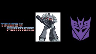 Transformers Megatron G1 Frank Welker Voice voiceacting [upl. by Airal]