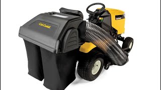 How To Install A 42quot  46quot Double Bagger On Your Cub Cadet XT1  XT2 [upl. by Mozza]