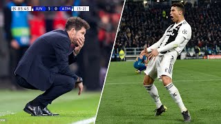 The Day Cristiano Ronaldo Silenced Diego Simeone [upl. by Junette]