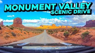 Monument Valley Scenic Drive in 4K Ultra HD [upl. by Chadwick]