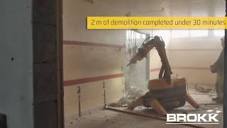 Brokk 70 takes demolition to the next level [upl. by Aztinaj597]